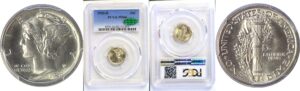 1920-D Mercury Dime  -  PCGS MS-66  CAC
