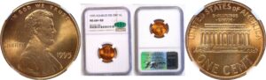 1995 Doubled Die Obverse. Lincoln Cent - NGC MS-68+ CAC
