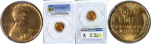 1917 Lincoln Cent   -  PCGS MS-66 RD
