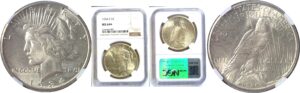 1934-S Peace Dollar  -  NGC MS-64+