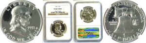 1955 Franklin Half Dollar  -  NGC PF-68 Cameo